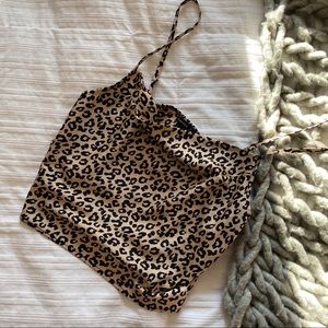 Forever 21 Leopard Print Tank Top